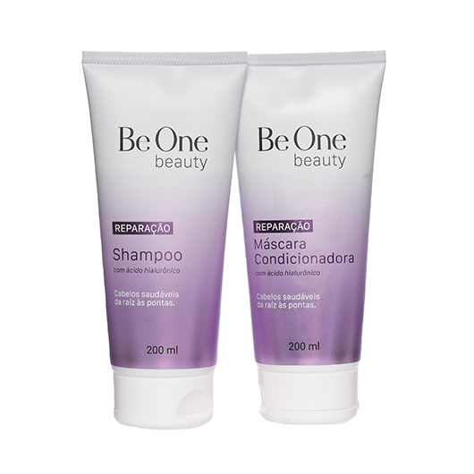 Kit Reparação: Shampoo + Máscara Condicionadora BeOne Beauty