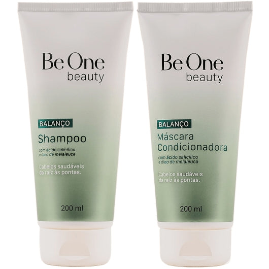 Kit Balanço: Shampoo + Máscara Condicionadora BeOne Beauty